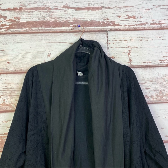 Wendy Trendy oversized fleur de lis jacket - Picture 2 of 15